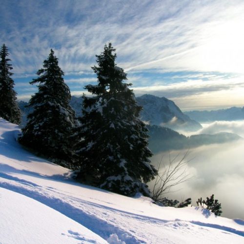 Skitour in Seefeld, Tirol